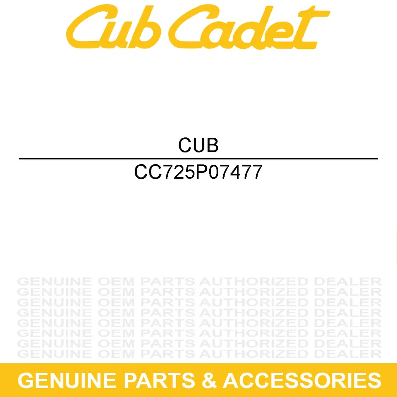 Holiday Sale CUB CADET 725P07477 Motor Control Harness