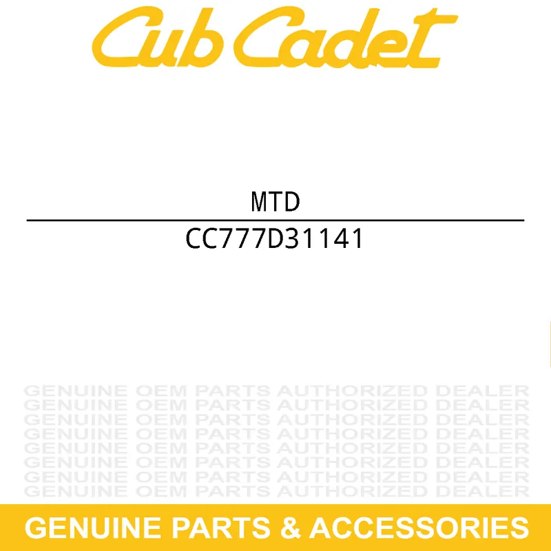 Clearance MTD 777D31141 Left Hand Label-Xp Horse 46" Pnl