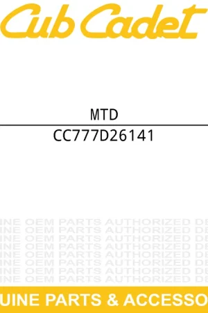Affordable MTD 777D26141 LABEL-SNOW HSG SBD