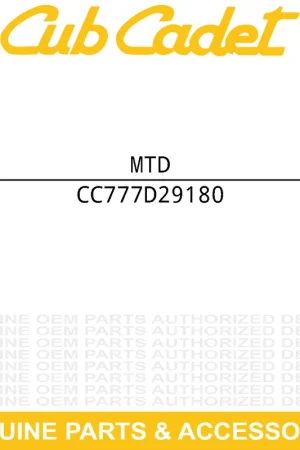 Affordable MTD 777D29180 Left Hand Label Pony 42 7 Speed Pnl