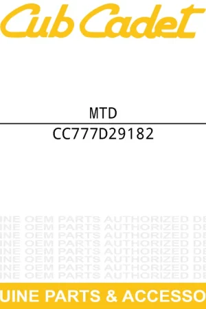 Weekend Sale MTD 777D29182 Left Hand Label-Bronco 42 Auto Pnl