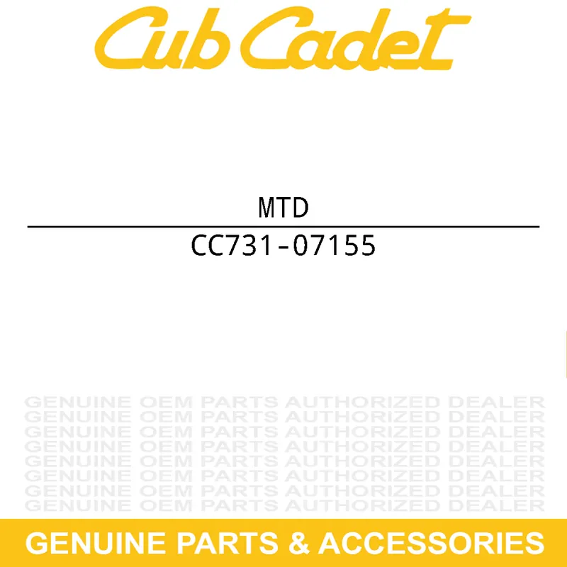 MTD 731-07155 HOUSING-SWITCH ELE Final Sale