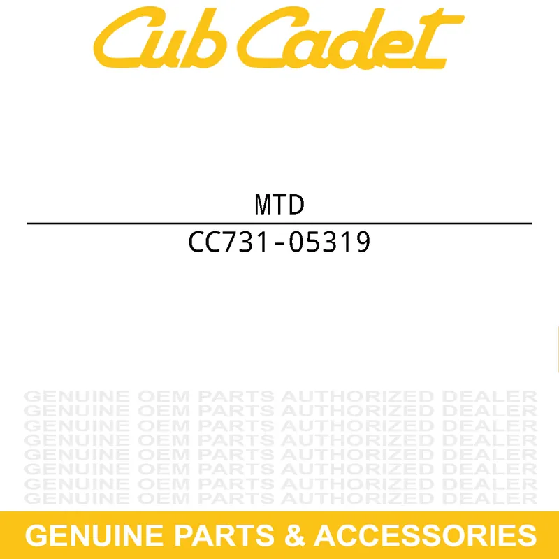 Clearance MTD 731-05319 LENS:TROY BILT