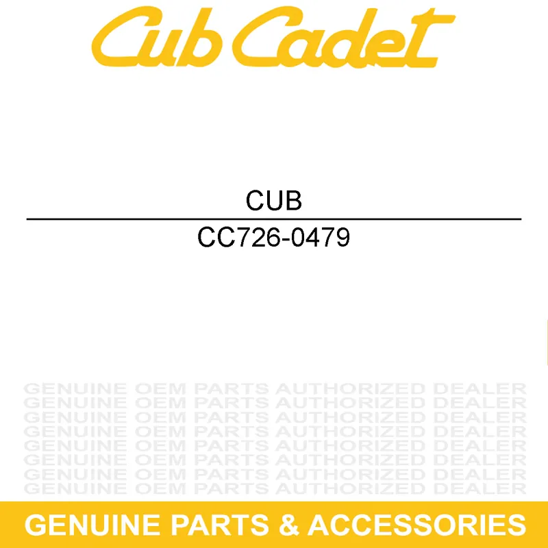 CUB CADET 726-0479 CLIP-RATCHET .280 Flash Sale