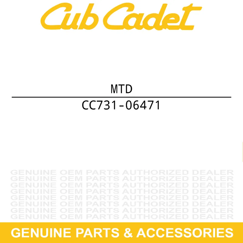 MTD 731-06471 Handle Panel Cover Best Price