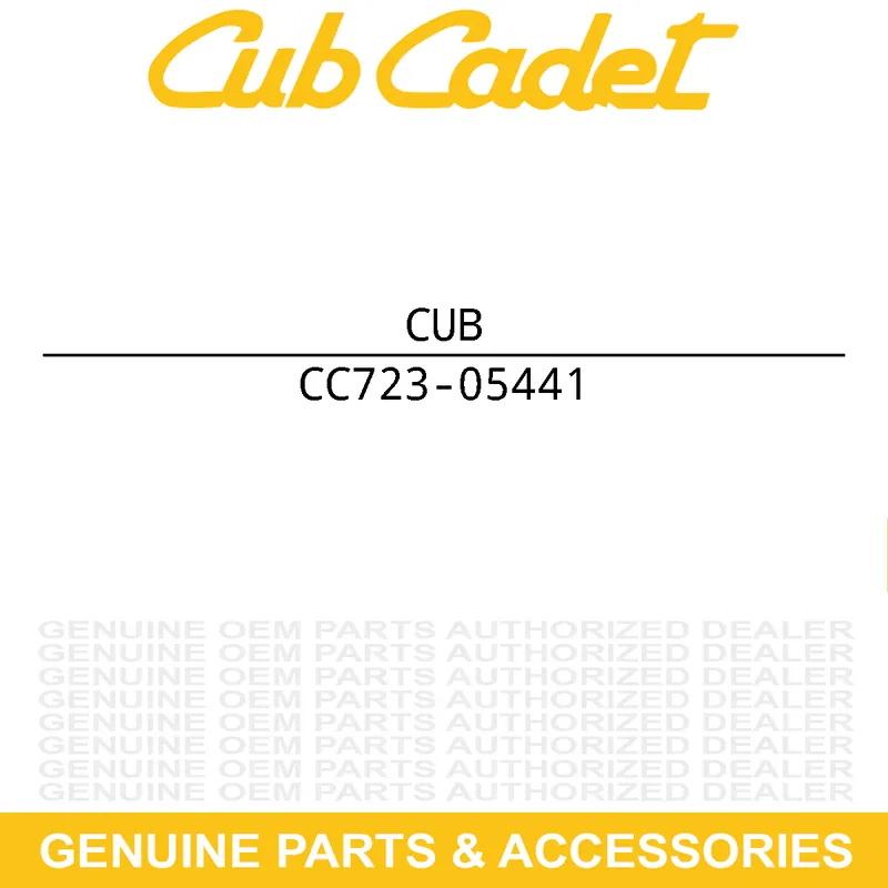 CUB CADET 723-05441 Abrasive Foot Pad Hassle-Free Returns