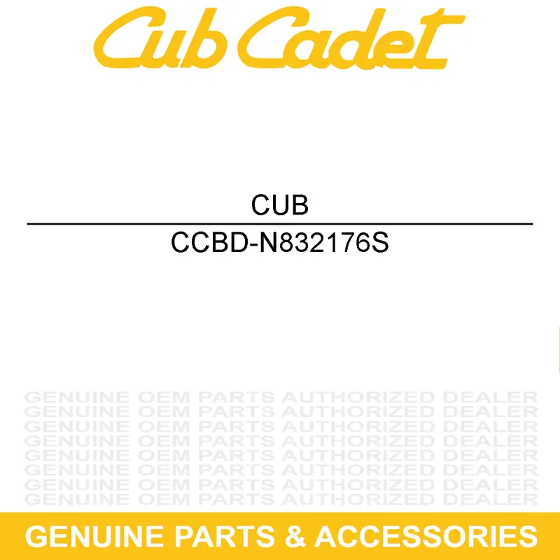 CUB CADET BD-N832176S Upper Boom Popular