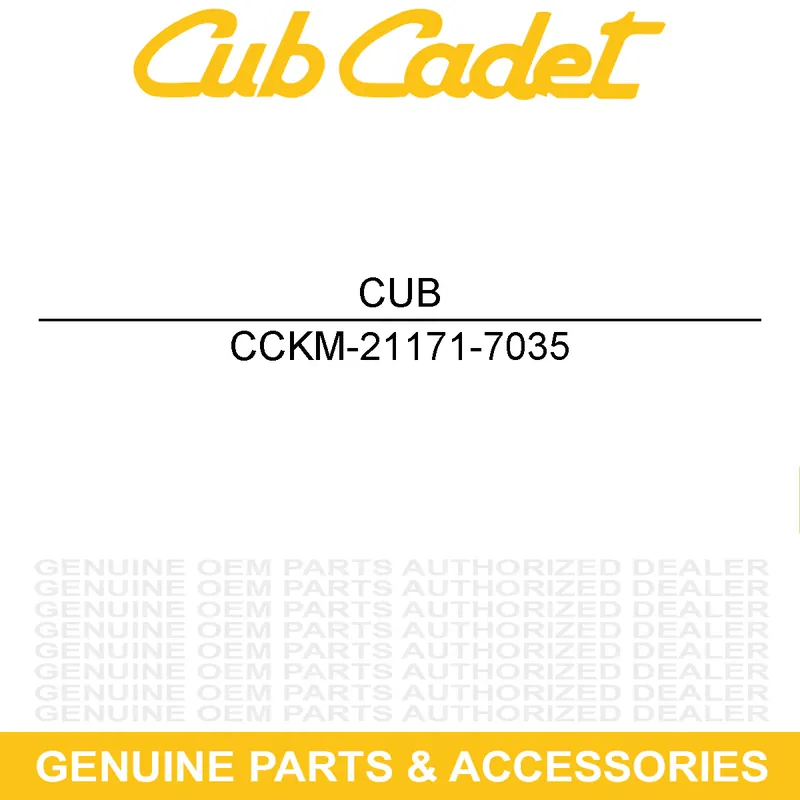 CUB CADET KM-21171-7035 Ignition Coil Assembly High Quality