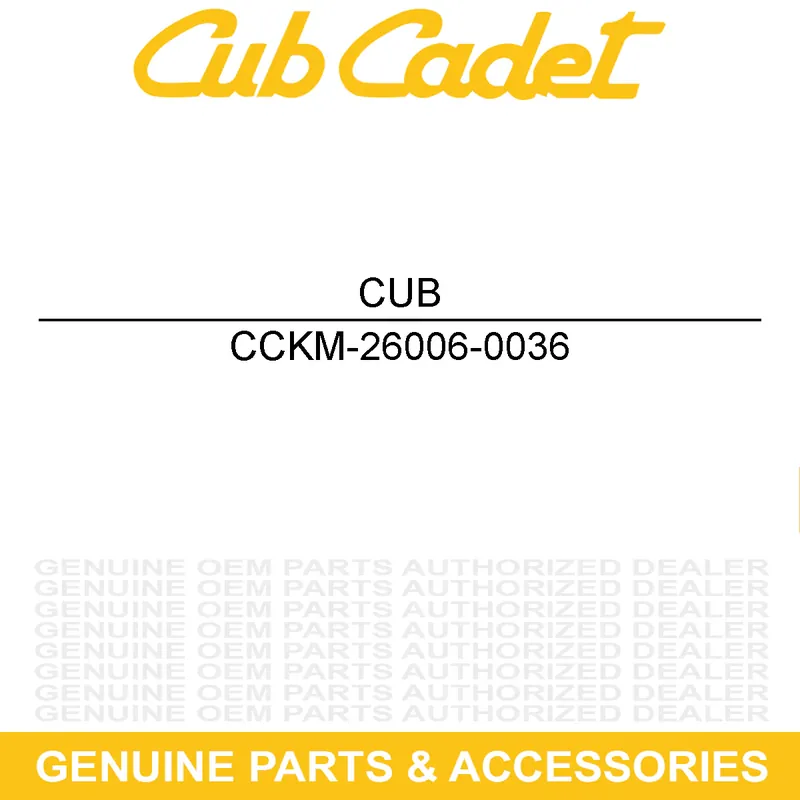 CUB CADET KM-26006-0036 40 Amp Fuse Next Day Delivery
