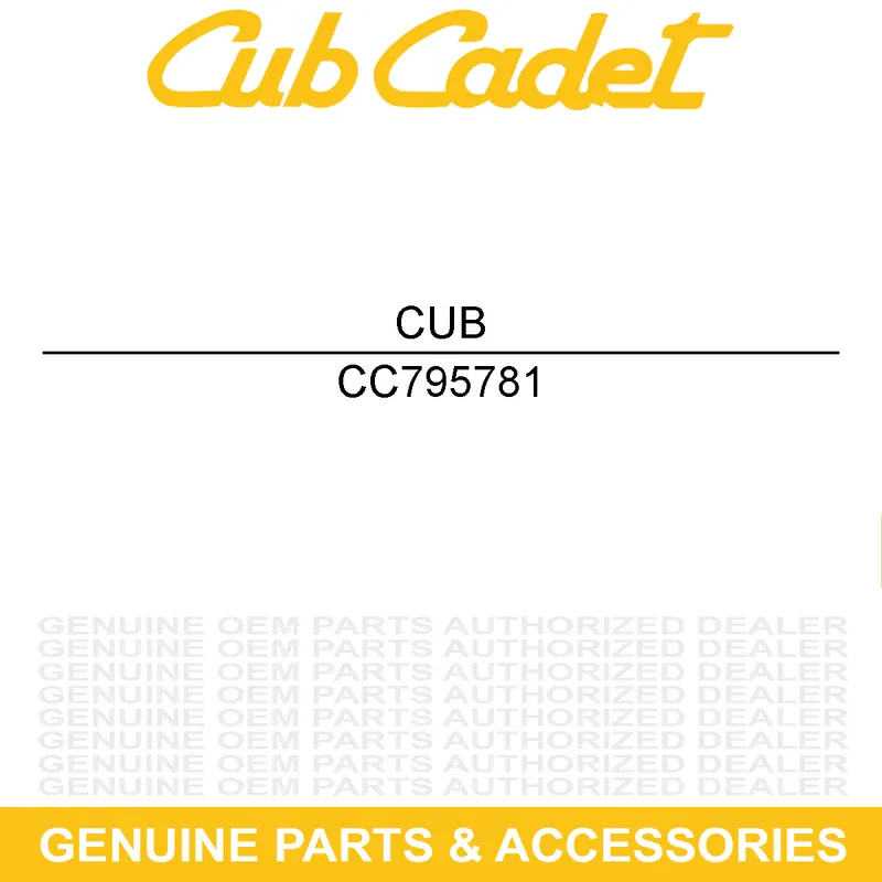 CUB CADET 795781 Belt Bb 213.50" El Fan Favorite