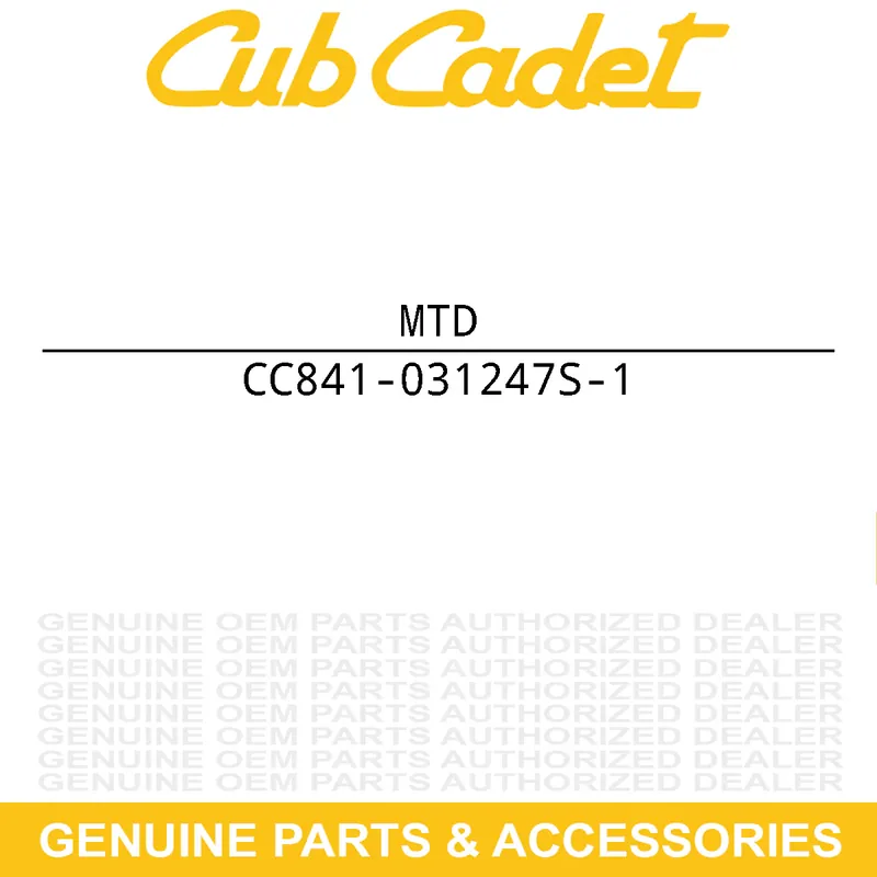 MTD 841-031247S-1 BOOM ASM LWR Budget