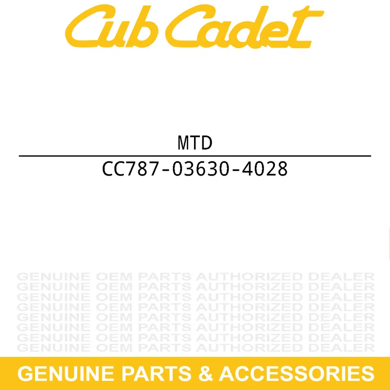High Quality MTD 787-03630-4028 Deck Shell 21"