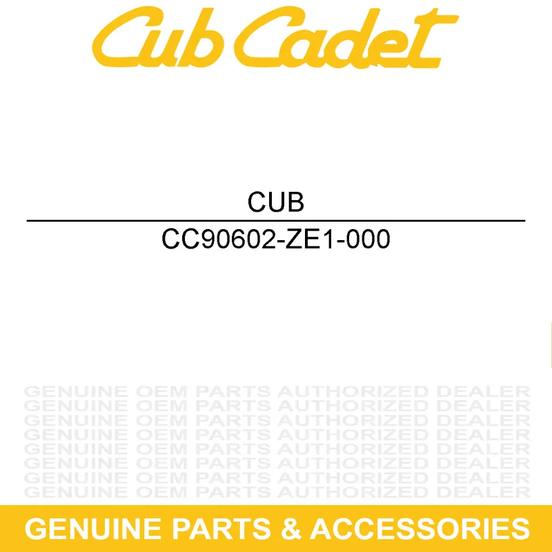 CUB CADET 90602-ZE1-000 Governor Holder Clip Cheap