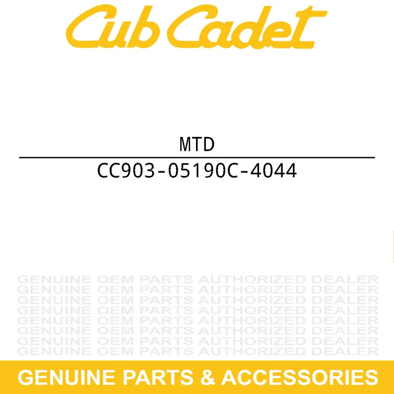 Fan Favorite MTD 903-05190C-4044 SHELL-54" DECK