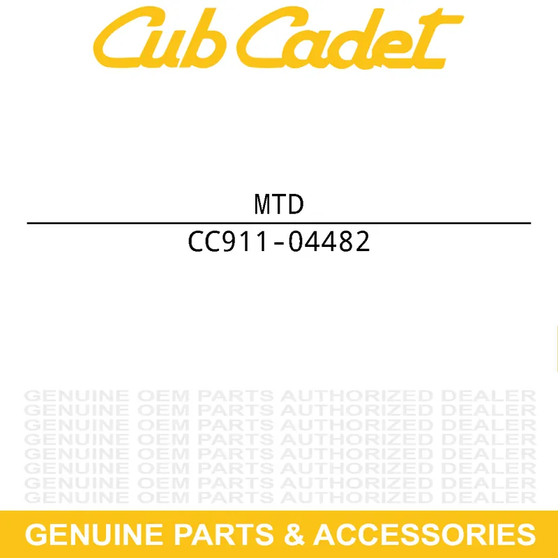 Crafted MTD 911-04482 SHF:WHL:PONY