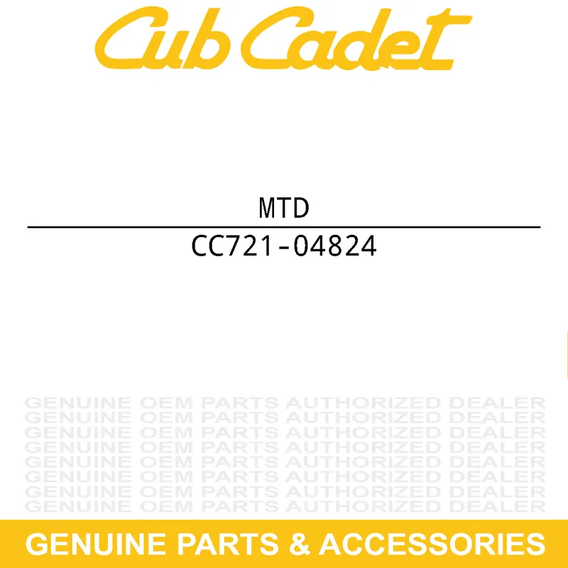 MTD 721-04824 GASKET:SHORTBLOCK Time-Limited