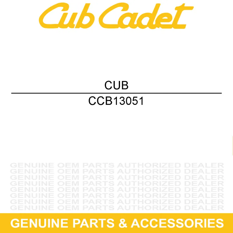 Clearance CUB CADET B13051 THERMAL RELIEF VAL