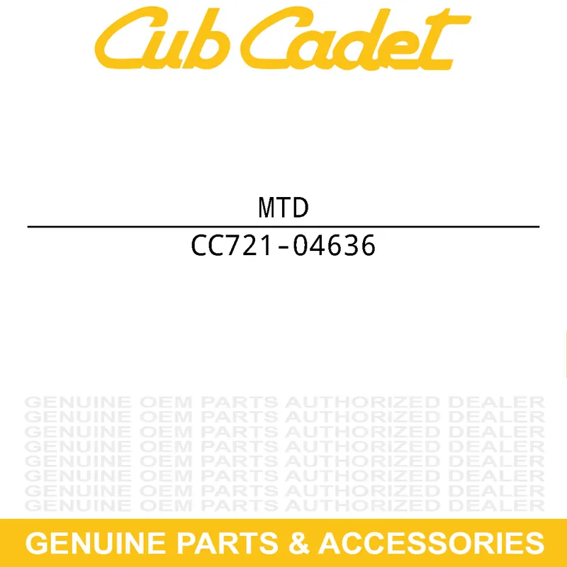 Secure Checkout MTD 721-04636 GASKET TOP CVR AC8