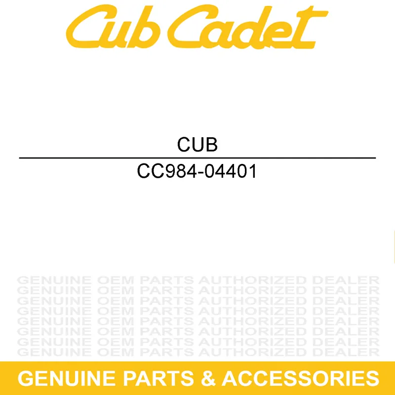 CUB CADET 984-04401 HANDLE ASM-CHUTE R Same Day Shipping