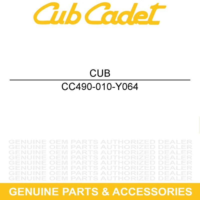 Trusted Brand CUB CADET 490-010-Y064 .095 Trimmer Line