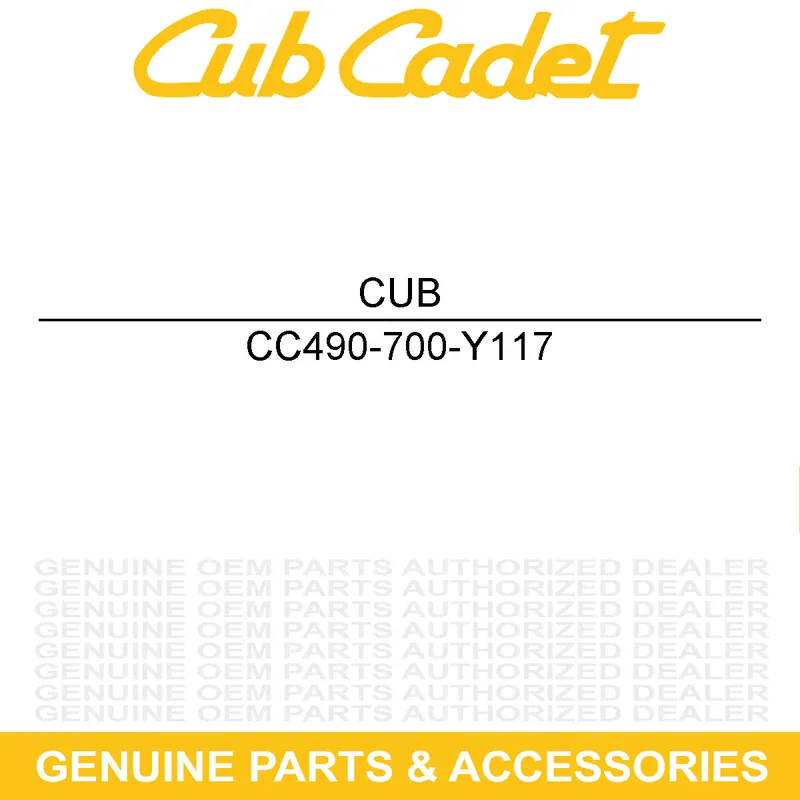 CUB CADET 490-700-Y117 18" Chainsaw Chain Shop Now