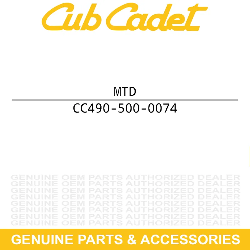 MTD 490-500-0074 Belt Direct From Factory