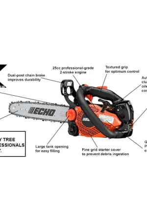 One Day Deal Echo CS-2511T Professional Top Handle Chain Saw