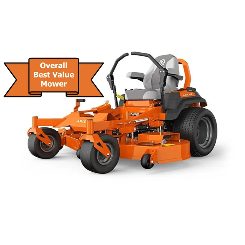 ARIENS APEX - Overall Best Value Mower Affordable