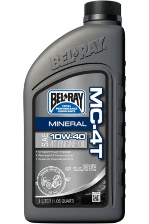 Top Pick BEL-RAY MC-4T Mineral Oil - 10W-40 99401-BT1LA