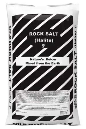 Price Drop Rock Salt +5 Deg Ice Melt