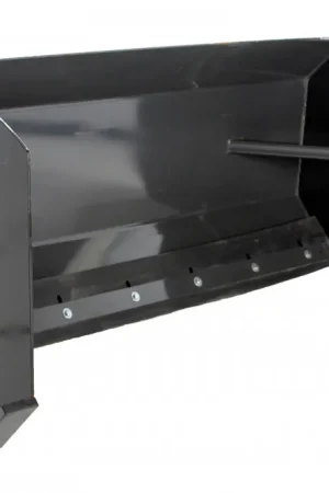 One Day Deal 96" Wide Skid Steer Snow Pusher Box Attachment