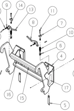 JCB Q-Fit Mount to Universal Skid Steer Mounting Hot Picks