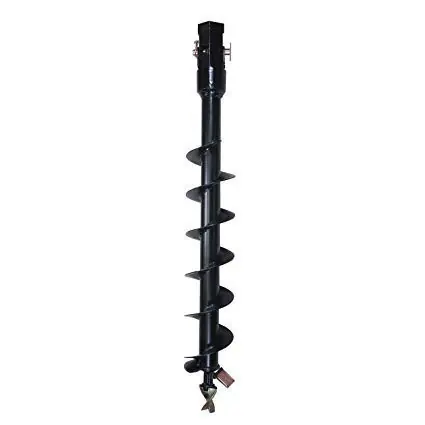 12" Dia x 3' Long Auger Bit HDF Style for Standard Digging | 2" Hex Collar Holiday Sale