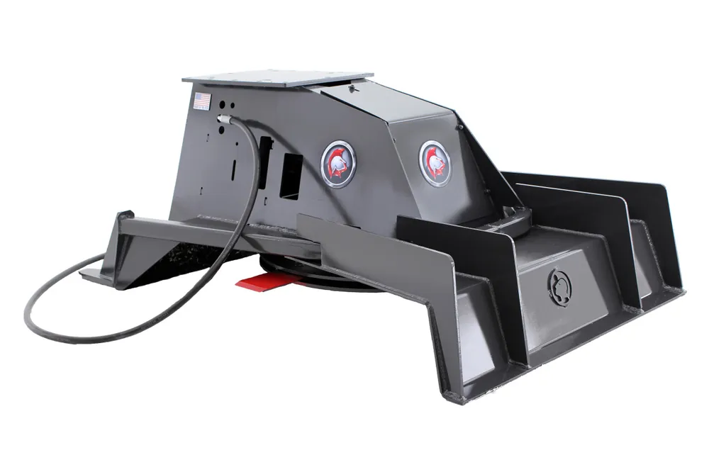 Premium 36" Wide Mini Excavator Brush Cutter 3 Blade 6,000-10,000 Machine Class