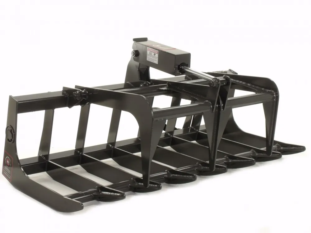 66" Wide Skid Steer Root Grapple Attachment Economy Series (Single Tine) Best Price