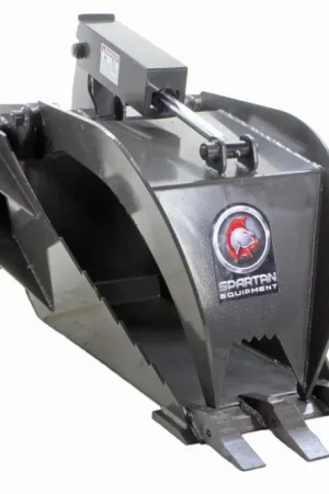 Fresh Stock Mini Skid Steer Stump Grapple Attachment