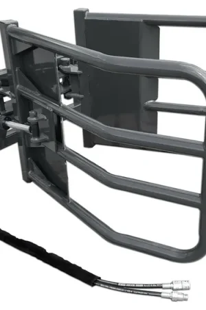 Skid Steer Bale Squeeze Attachment Professional Series (Round Bale) Latest