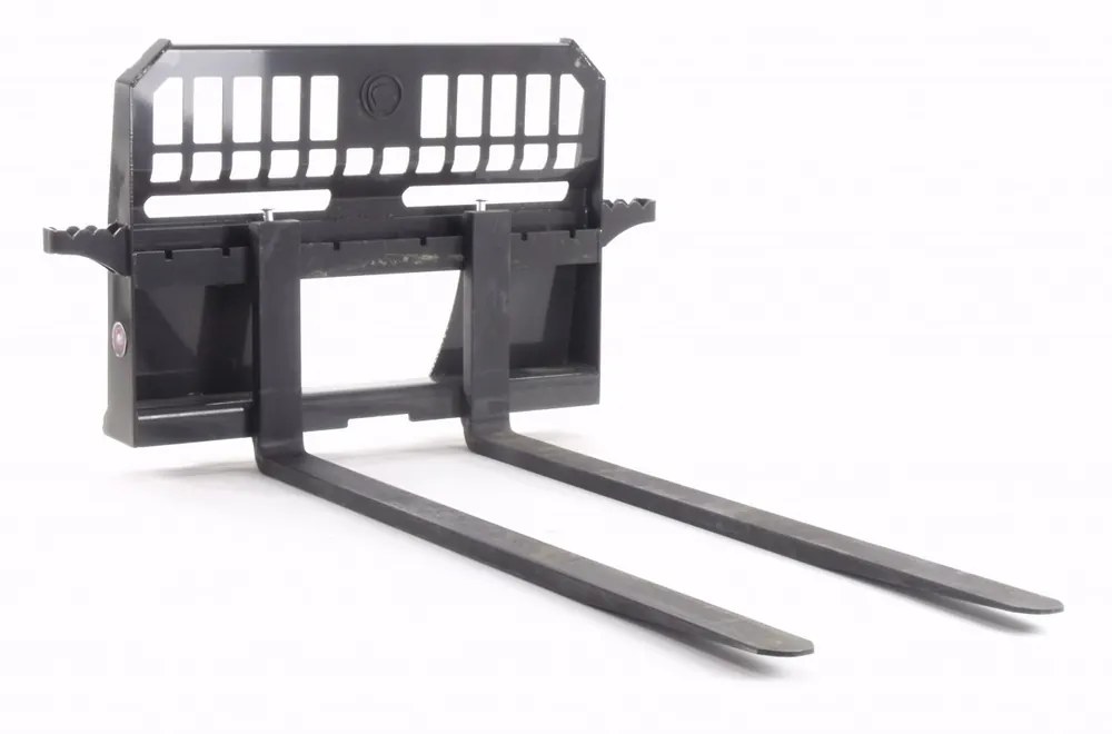 Affordable Skid Steer Pallet Fork Frame With 72" Long Tines Class II 5500 lbs (Professional Series)