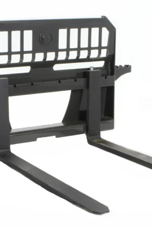 Skid Steer Pallet Fork Frame With 48" Long Tines Class II 5,500 lbs (Professional Series) Genuine