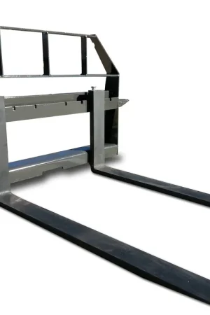 Final Sale Skid Steer Pallet Fork Frame With 42" Long Tines Class II 3000 lbs (Economy Series)