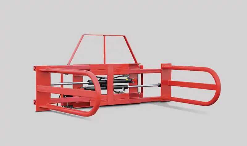 High Quality Skid Steer Bale Squeeze Attachment Industrial Series (Square Bales)