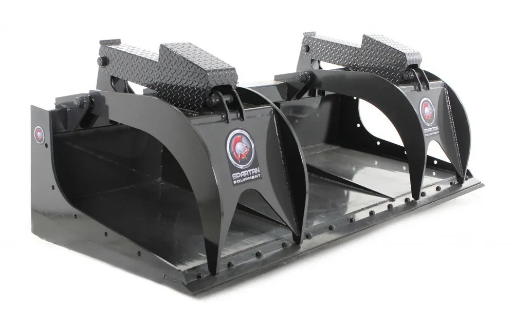 Hot Picks 66" Wide Grapple Bucket Attachment With Bolt on Edge (Industrial Series)