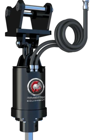 Popular Excavator Auger Drive Attachment 10,000-14,000 Class 2.56" Round Shaft (10-26 gpm)