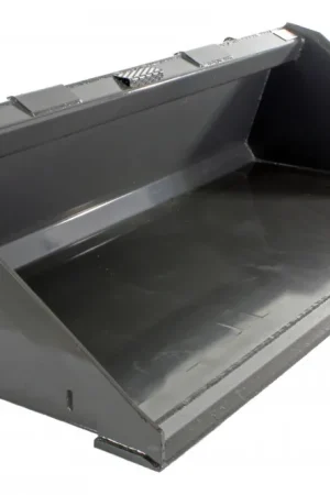 66" Wide Skid Steer Long Bottom Bucket With Bolt on Edge Shop Now