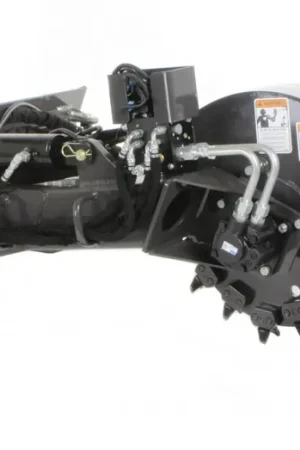 Hassle-Free Returns Skid Steer Stump Grinder Attachment Standard Flow (15-30 gpm) (Requires Drain Line) (Professional Series)