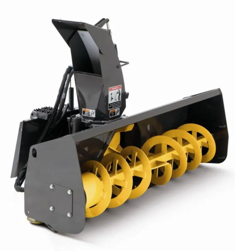 84" Wide Skid Steer Snow Blower (15-27 gpm) In Demand
