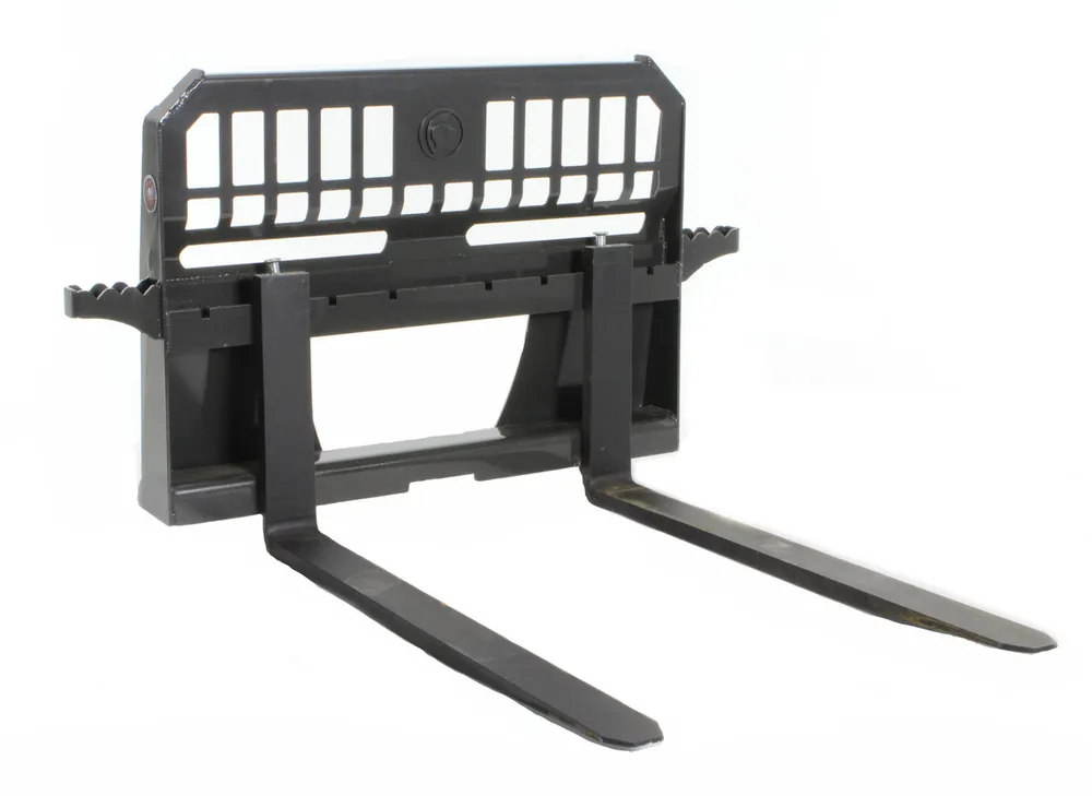 Skid Steer Pallet Fork Frame With 48" Long Tines Class II 4000 lbs (Professional Series) Special Offer