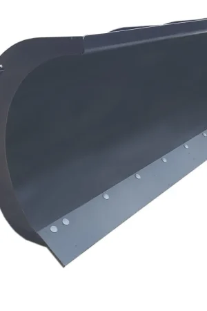 84" Wide Skid Steer Hydraulic Angle Snow Blade With Curved Top (Economy Series) Hot Picks