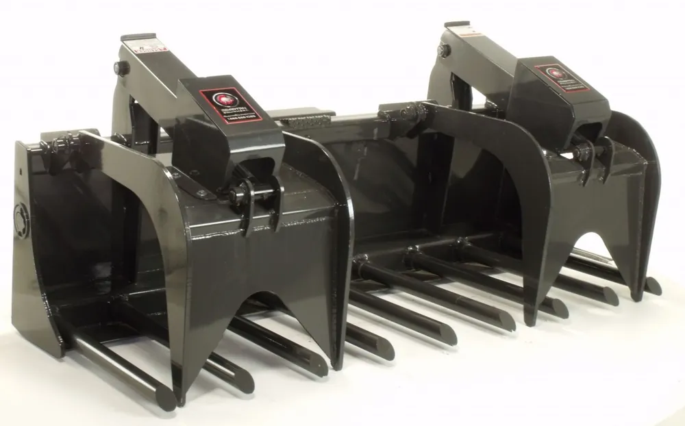 One Day Deal 60" Wide Skid Steer Tine Grapple Bucket Attachment