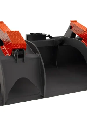 Exclusive Offer 96" Skid Steer Grapple Bucket Attachment (Industrial Series)
